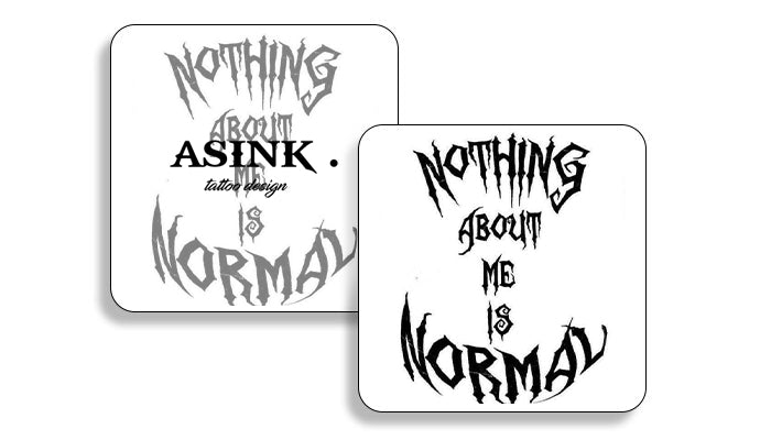 nothing about me is normal