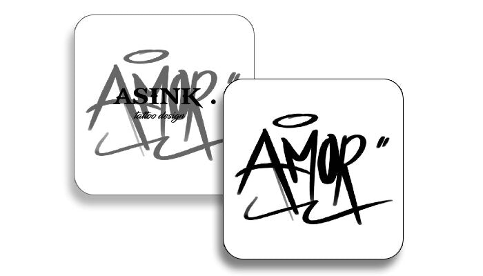 Надпис - Amor