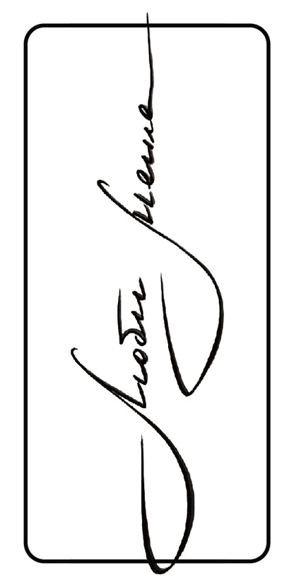 Inscription - Люби меня temporary tattoo