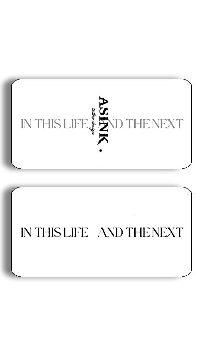 In this life and the next