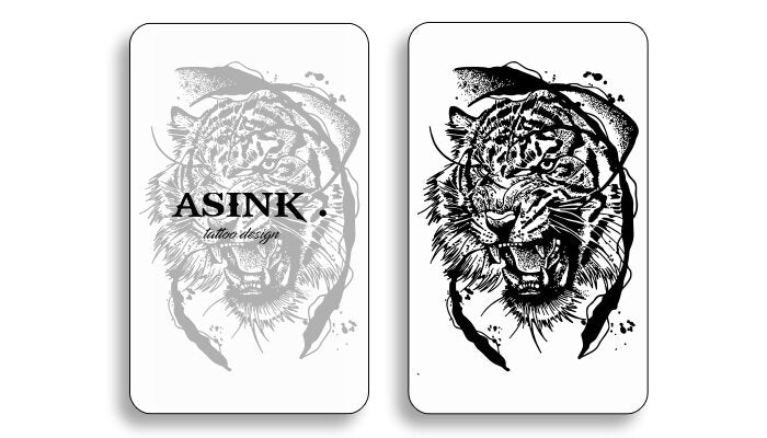 Тигър графична рисунка