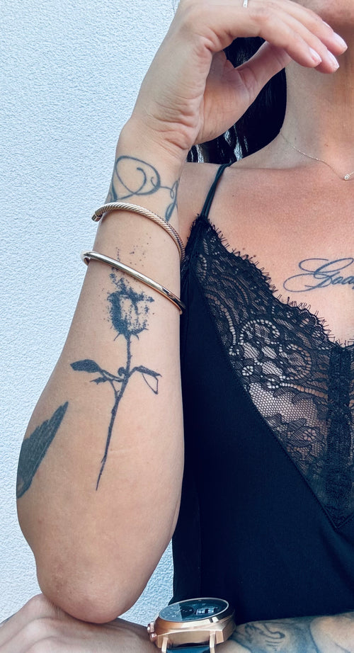 Роза - dot work