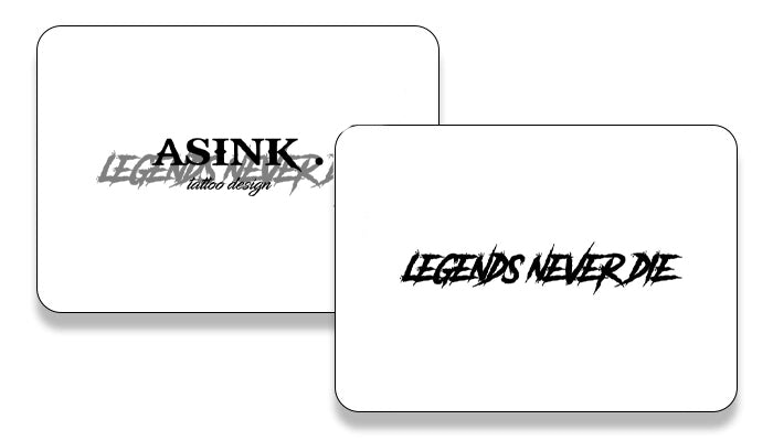 Legends never die