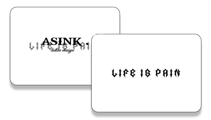 Life is pain