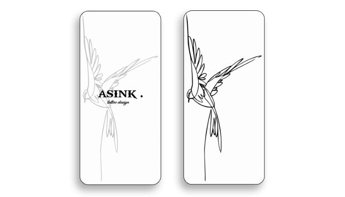 Колибри с разперени криле