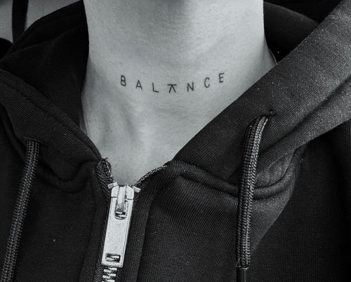 Надпис: Balance