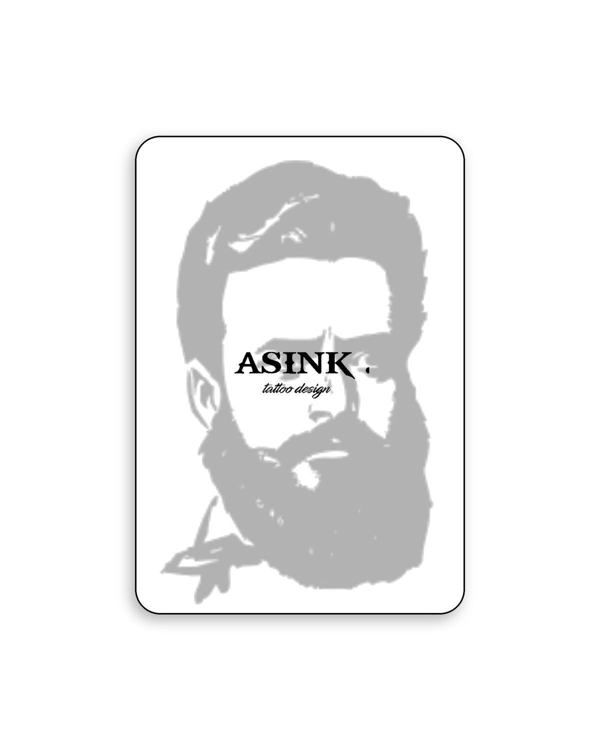 Hristo Botev temporary tattoo - back