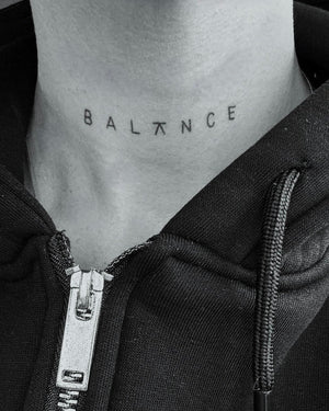 Надпис: Balance