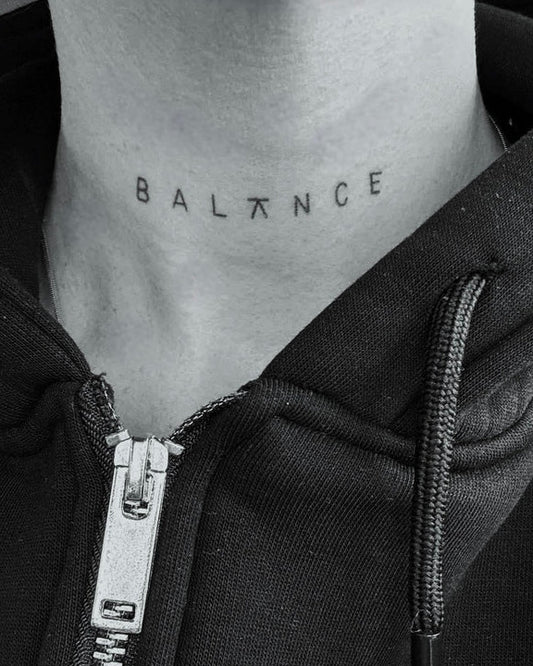 Inscription: Balance