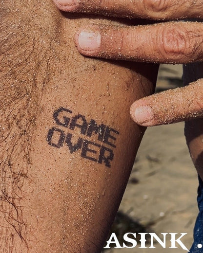 Надпис - game over